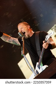 Knebworth, United Kingdom - July 08 2011- Metallica Live At Sonisphere Festival