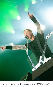 Knebworth, United Kingdom - July 08 2011- Metallica Live At Sonisphere Festival