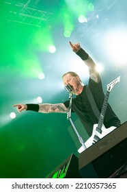 Knebworth, United Kingdom - July 08 2011- Metallica Live At Sonisphere Festival