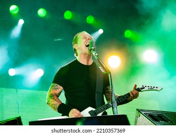 Knebworth, United Kingdom - July 08 2011- Metallica Live At Sonisphere Festival