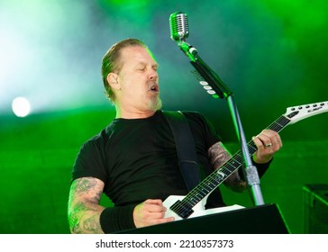 Knebworth, United Kingdom - July 08 2011- Metallica Live At Sonisphere Festival