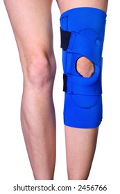 Knee In Knee Brace After Injury