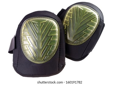 Knee pads isolated over a white background / Knee pads