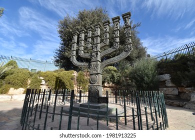 Knesset Menorah Monument - Israel