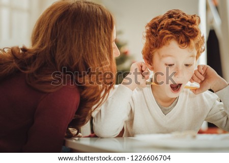 Similar – Image, Stock Photo if we knew what was coming
