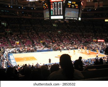 Knicks Vs Seattle Supersonics Game , March 6, 2007, Nyc