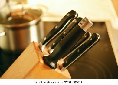 Knife Block Knife Kitchen Cook