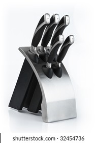 Knife Block With Knifes