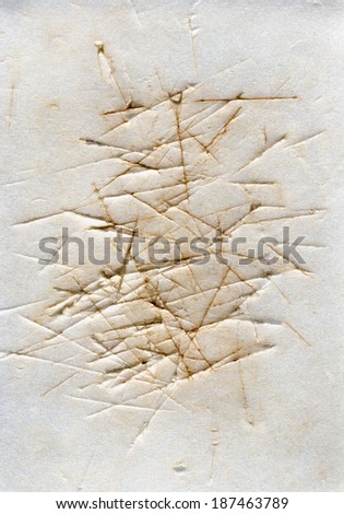 Knife cuts. Effect