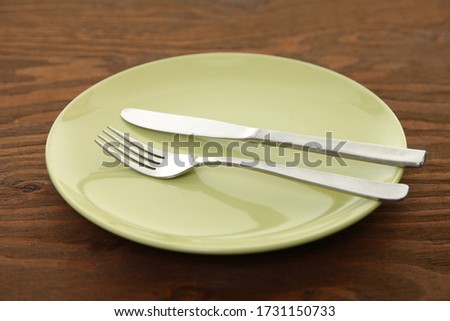 Similar – meal Lunch Crockery Plate