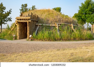 Knife River Indian Villages National Historic Site In North Dakota, USA