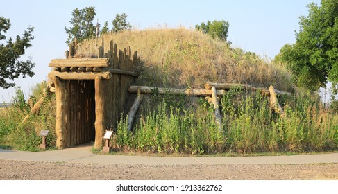 Knife River Indian Villages National Historic Site In North Dakota, USA