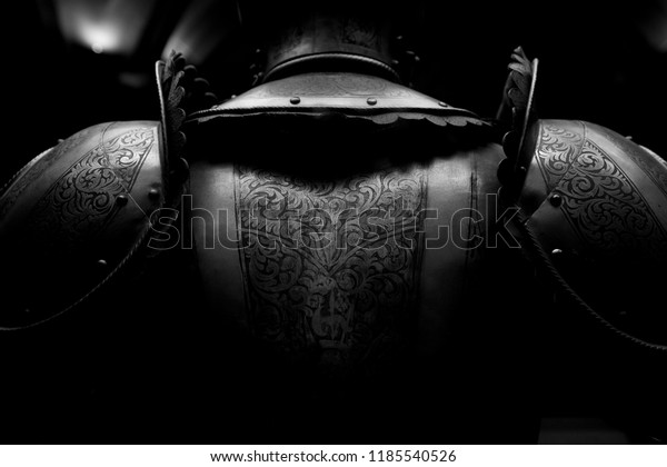 Knight Armor Shadow Stock Photo (Edit Now) 1185540526