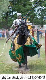 Knight On Jousting Tournament