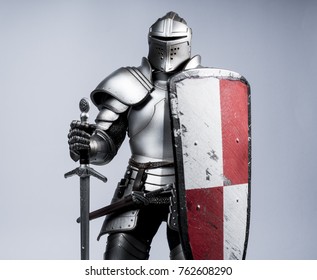 Knight With Sword And Shield