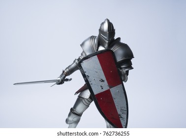 Knight with sword and shield