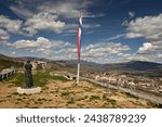 Knin fortress in Dalmatia in Croatia