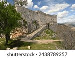 Knin fortress in Dalmatia in Croatia