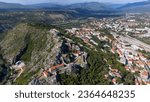 Knin Fortress, the second largest fortress in Croatia and most significant defensive stronghold and a historical town in the Šibenik-Knin County in the Dalmatian Hinterland. 
