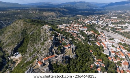 Knin Fortress, the second largest fortress in Croatia and most significant defensive stronghold and a historical town in the Šibenik-Knin County in the Dalmatian Hinterland. 