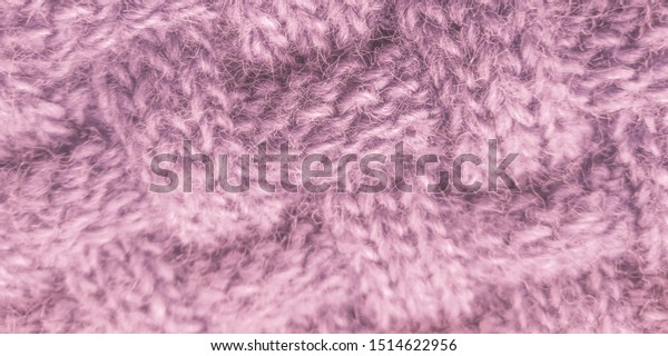 Knit Pattern Wallpaper Pink Clothes Violet Stock Photo Edit