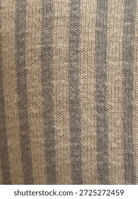 Knitted Fabric Pattern Close Up