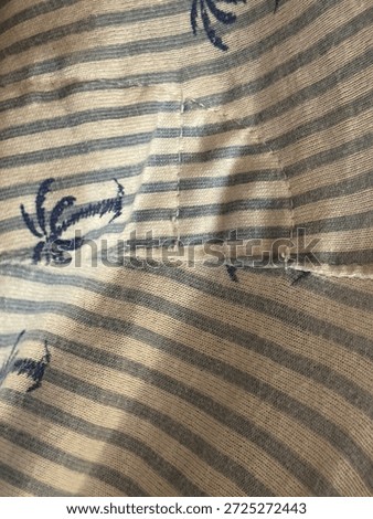 Knitted Fabric Pattern Close Up