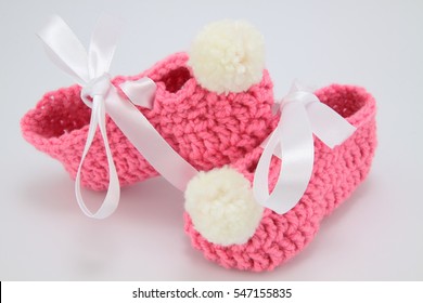 baby pink shoe