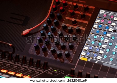 knobs from yamaha audio mixer