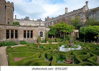 The Knot Garden Of Sudeley Castle