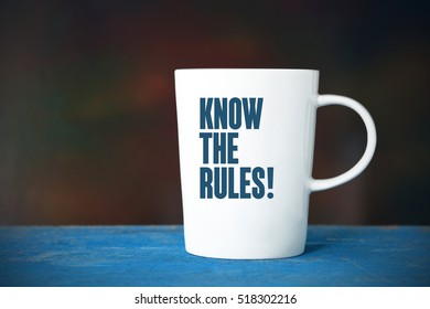 Know The Rules!, Business Concept - Shutterstock ID 518302216