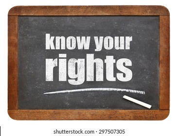 382 Know your rights Images, Stock Photos & Vectors | Shutterstock