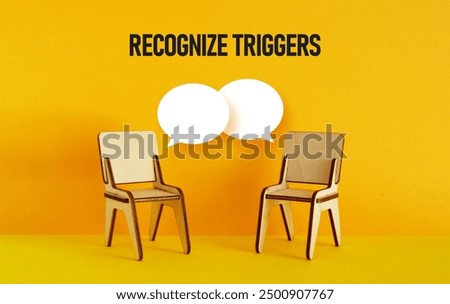 Know your triggers is shown using a text Recognize triggers