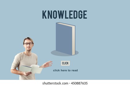 Knowledge Education Academic Book Study Concept