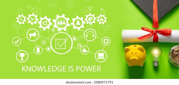 Knowledge Is Power. Education. Learning