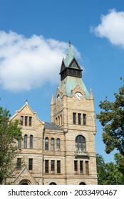 Knox County Courthouse In Downtown Galesburg, Illinois.