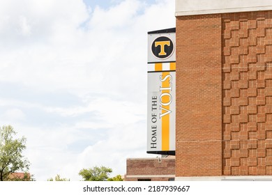 KNOXVILLE, TN, USA - JULY 31, 2022: Neyland Stadium Is Home To The University Of Tennessee Volunteer Sports Teams, Primarily The Football Team. The Stadium Has A Capacity Of 101,915 People.