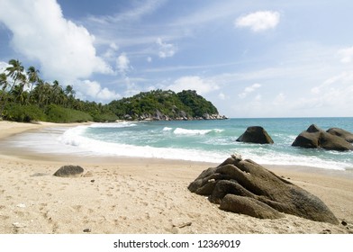 Ko Pha Ngan Beach Scene, Thailand