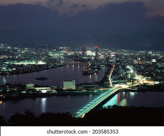 Kochi City At Dusk