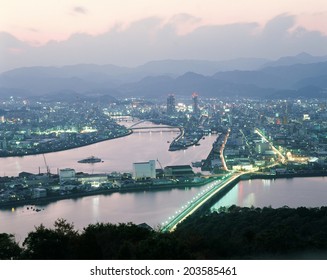 Kochi City At Dusk