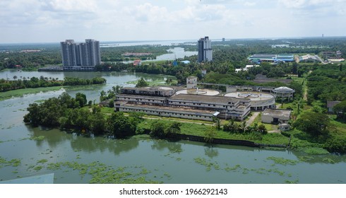 KOCHI, INDIA - CIRCA OCTOBER 2017: Kerala Water Authority Building