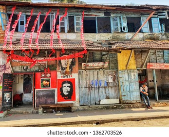 KOCHI, INDIA - MARCH 18, 2019 : Local Office Of Communist Party During The Election.