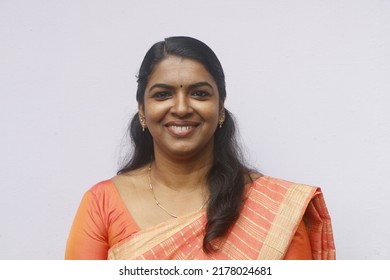 Kochi, Kerala, India - June 25, 2022: Portrait Of A Confident Working Women From Kochi, Kerala, India 