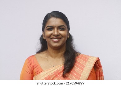 Kochi, Kerala, India - June 25, 2022: Portrait Of A Confident Working Women From Kochi, Kerala, India 