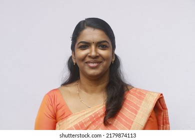 Kochi, Kerala, India - June 25, 2022: Portrait Of A Confident Working Women From Kochi, Kerala, India 