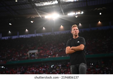 KOELN, GERMANY - AUGUST 28 2022: Julian Nagelsmann. The Football Match Of DFB-Pokal Viktoria Koeln Vs FC Bayern Munich