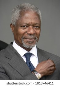 Kofi Annan. Freetown, Sierra Leone. 3rd July 2006. Kofi Annan (1938-2018), 7th Secretary-General Of The United Nations (Jan 1997-Dec 2006) On A Visit To The UN Backed Special Court For Sierra Leone.