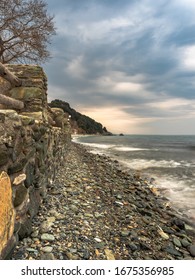 Kokino Nero Beach At A Cloudy Day 