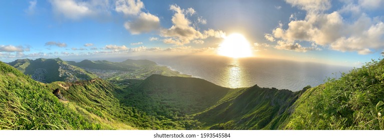 Koko Head Hike Aerial View 