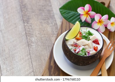 Kokoda, Coconut Milk Ceviche, Fijian Cuisine